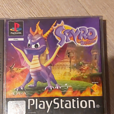 Spyro the Dragon Sony PlayStation 1 PS1 PAL - Spyro Serie - Sony