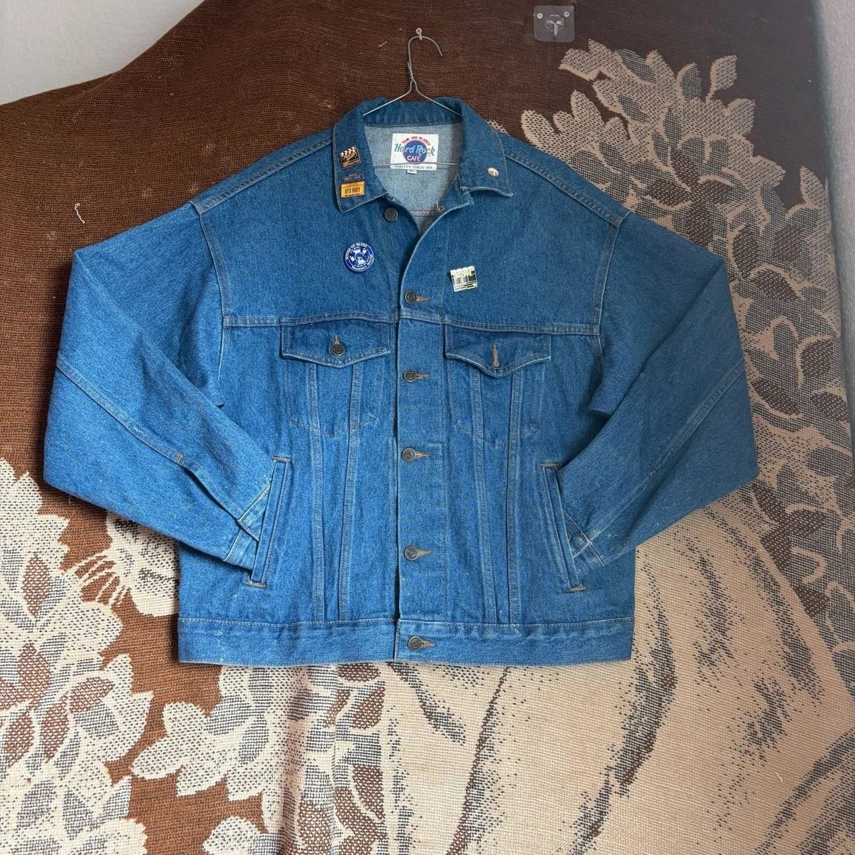 25+ Hard Rock Cafe Denim Coats, Jackets & Vests for Men for sale