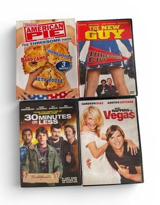 American Pie Threesome Pack New Guy 30 Minutes Or Less Vegas DVD Lot