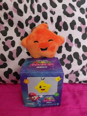 The Super Mario Galaxy Movie Orange Luma Plush Keychain Resealed - Image 1 of 2