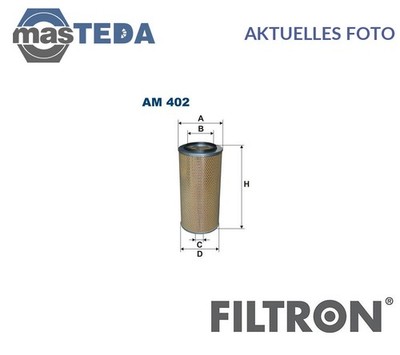 AM402 MOTOR LUFTFILTER MOTORFILTER FILTRON NEU OE QUALITÄT