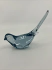 Vintage Fenton "Blue Bird of Happiness" Glass Figurine Long Tail
