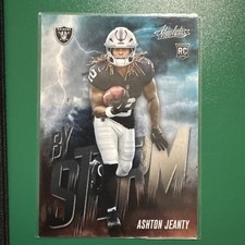 2025 Panini Absolute - By Storm Ashton Jeanty #1 (RC) - Raiders