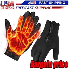 Thermal Windproof Waterproof Winter Gloves Touch Screen Warm Mittens Men Women