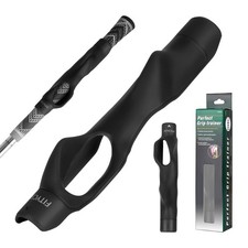 FITYCSW Golf Grip Trainer for Right-Handed Golfers, Swing Training black