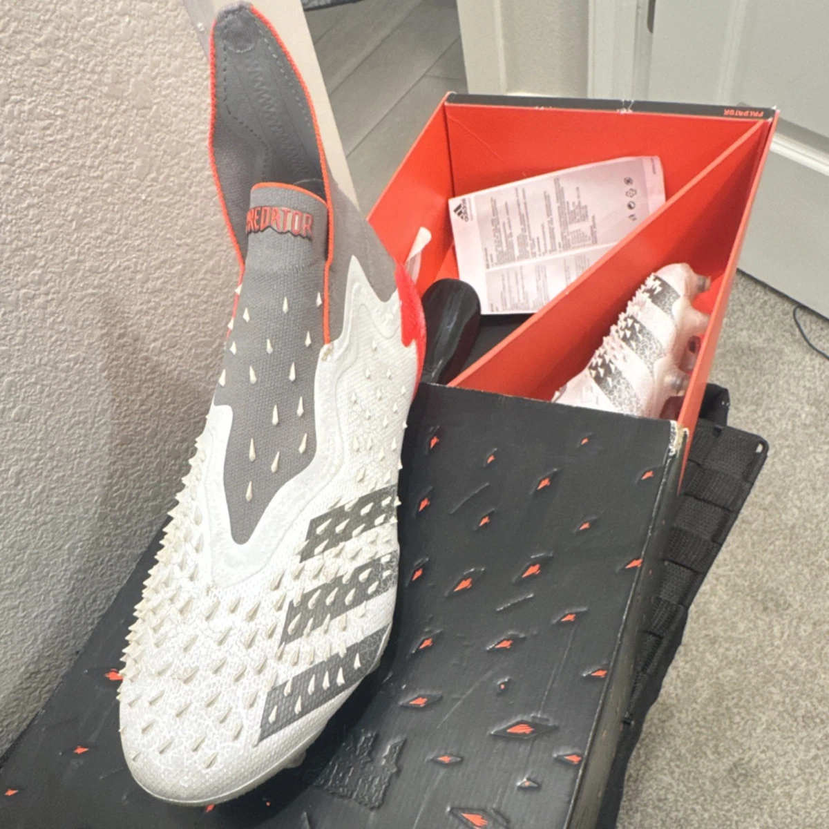 adidas Predator Freak+ FG Demonskin - Solar Red for Sale