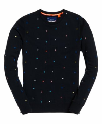 embroidered jumper mens