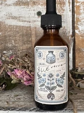 Blue Vervain Tincture | Stress Sleep Relaxation Wildcrafted | Organic Herb