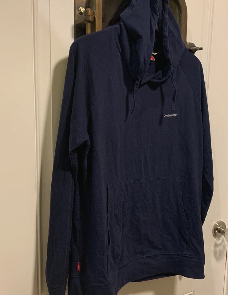 Craghoppers Women’s/Unisex Insect Shield Repelnt Sweatshirt Navy Sz.2XL(Sz. 16) - Image 4 of 4