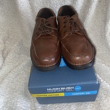Nunn Bush Mens Marcell Bicycle Toe Oxford Brown 83364-200 10.5 M