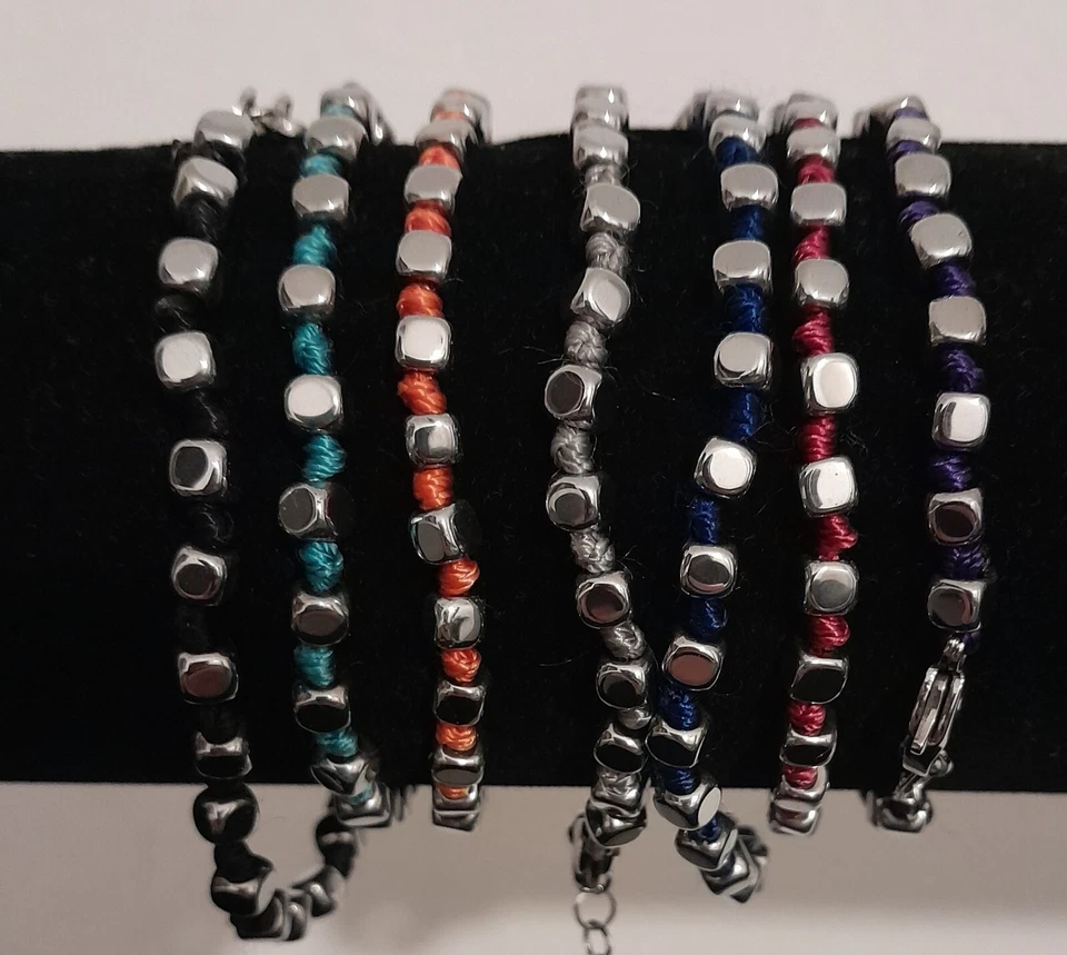 Bracciali acciaio tipo Spadarella fatti a mano da 17a21 cm vendenduti singol. - Immagine 2 di 4