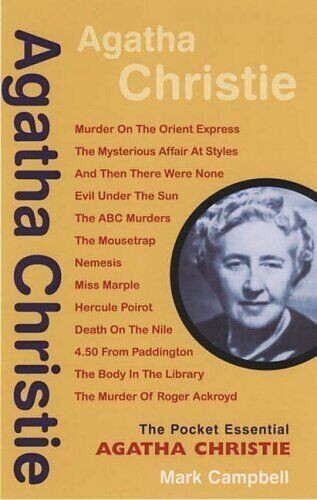 Agatha Christie - Pocket Essentials Revised Ed by Campbell, Mark Paperback Book