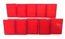 EAO Red Plastic Lens 31-901.2 [Lot of 10] NOS