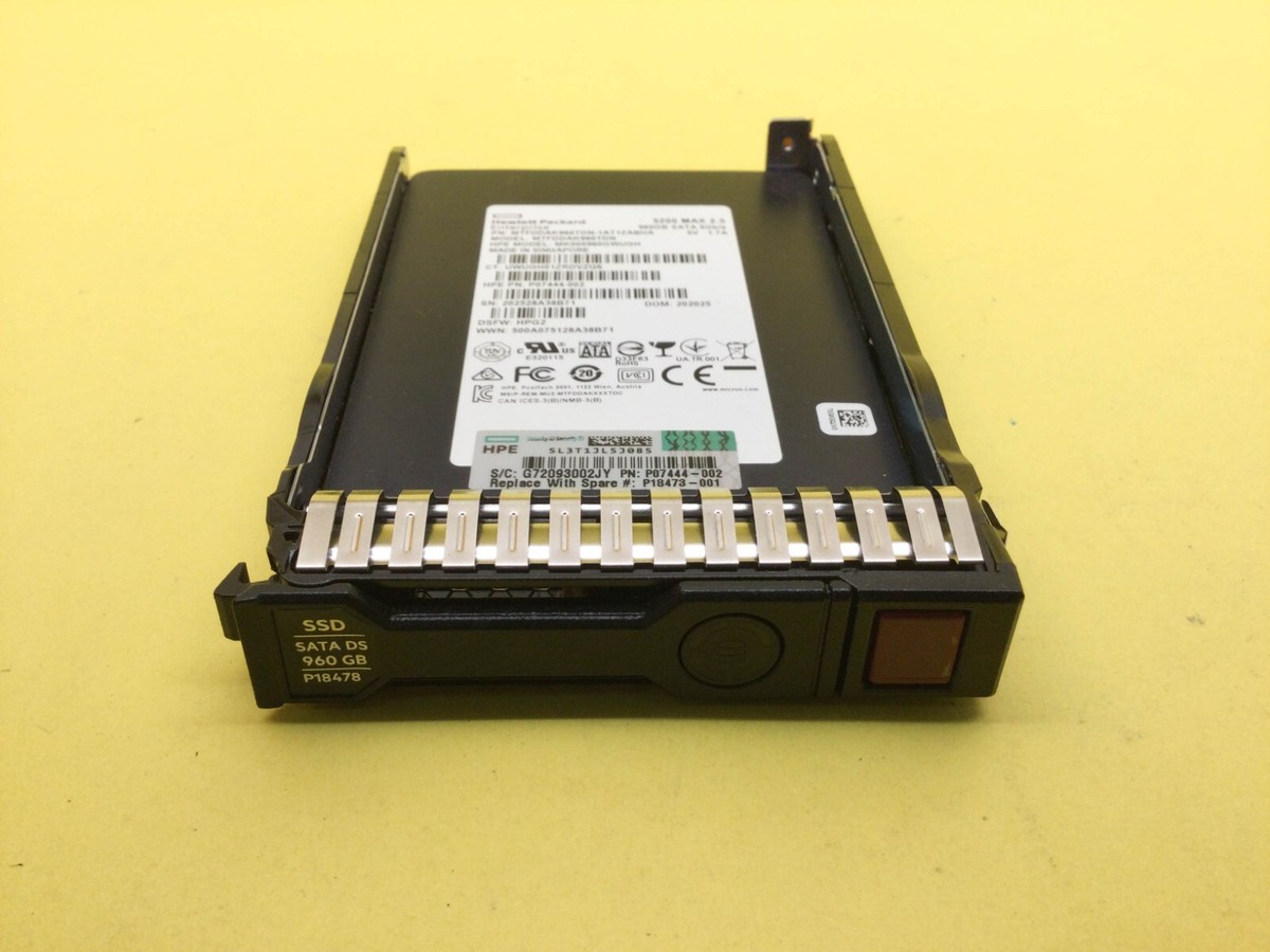 P18434-B21 HPE 960GB SATA 6G MIXED USE SFF SC MULTI VENDOR SSD