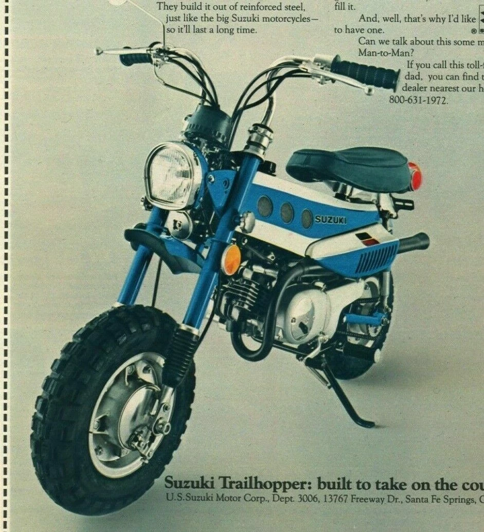 Suzuki mini shop bike 50cc