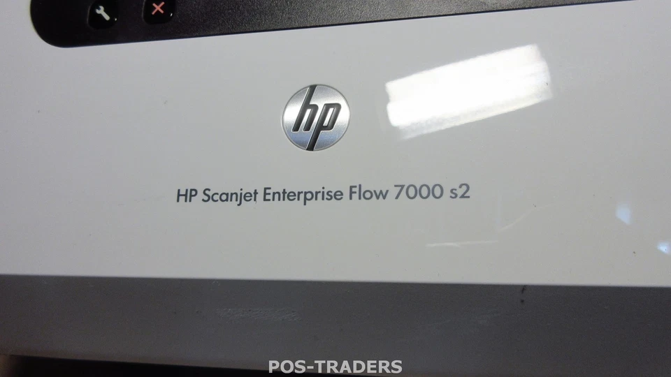HP Scanjet Enterprise Flow 7000 s2 Sheet-Feed Scanner L2730B USB MISSING WHEELS - Bild 2 von 4