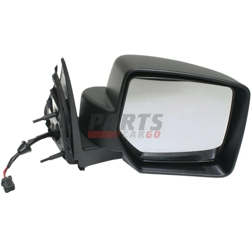 New Fits 2008-2012 Jeep Liberty Right Power Mirror Heated Manual Folding Black