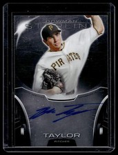 Blake Taylor 2013 Bowman Sterling Autograph Card #BSAP-BT