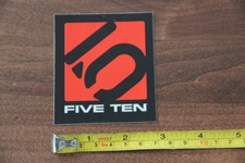 FIVE TEN 5.10 Rock Climbing STICKER Decal NEW Red