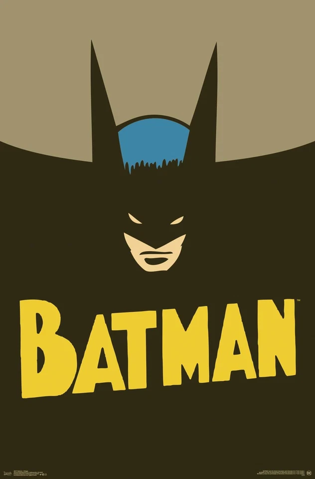 DC Comics - Batman - VIntage Poster