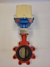 Bray 4" Butterfly Valve P/N: 175psi w/Valvcon Actuator Model: ADCW600R2S2N24DC