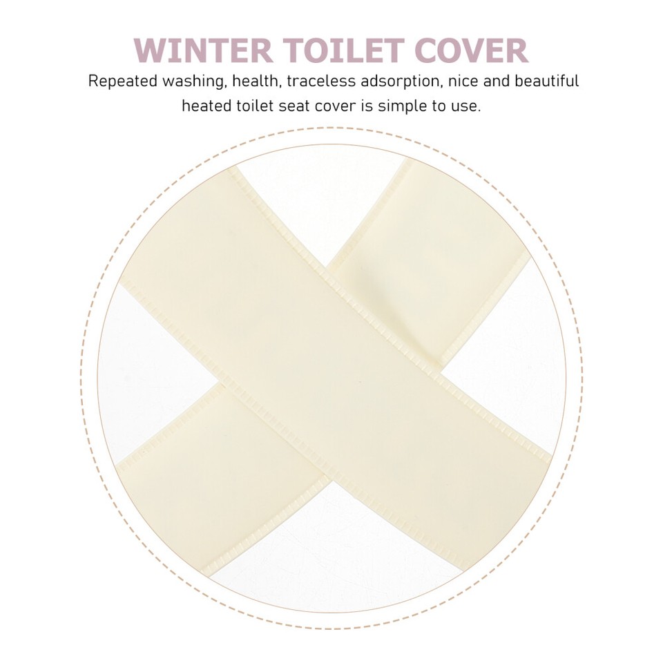 Winter Toilet Seat Cover Heating Toilet Seats Cushion Heating Toilet
