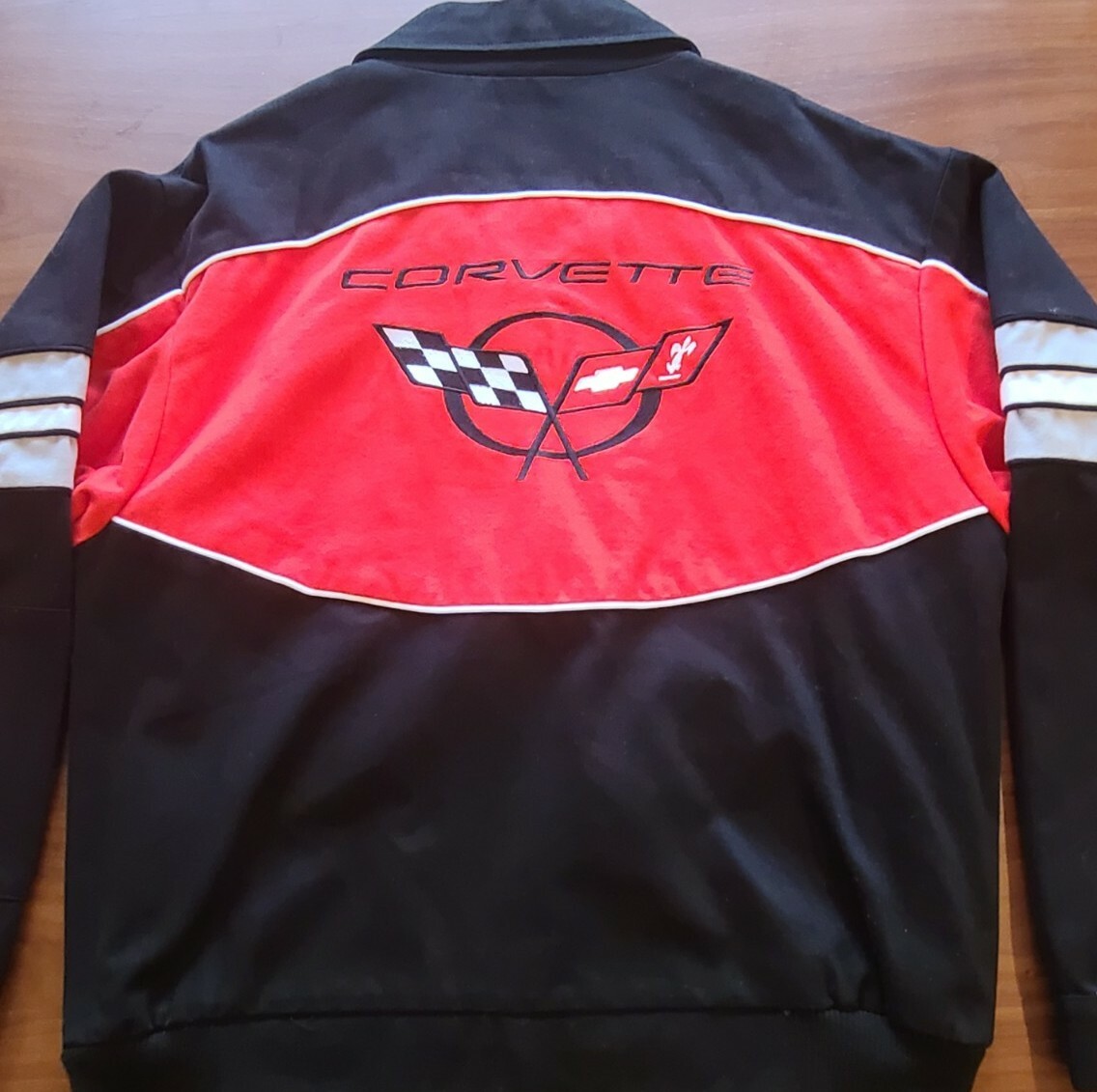Chevrolet Corvette Jacket Racing Champion Apparel Jacket Mens Size Medium image 2