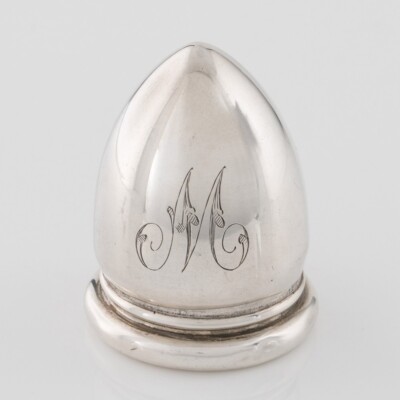 Sterling Silber Fingerhut Etui Birmingham 1900