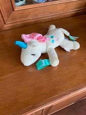 Dr. Browns Baby Girl's Plush Paci Pacifier Holder Unicorn Stars Excellent