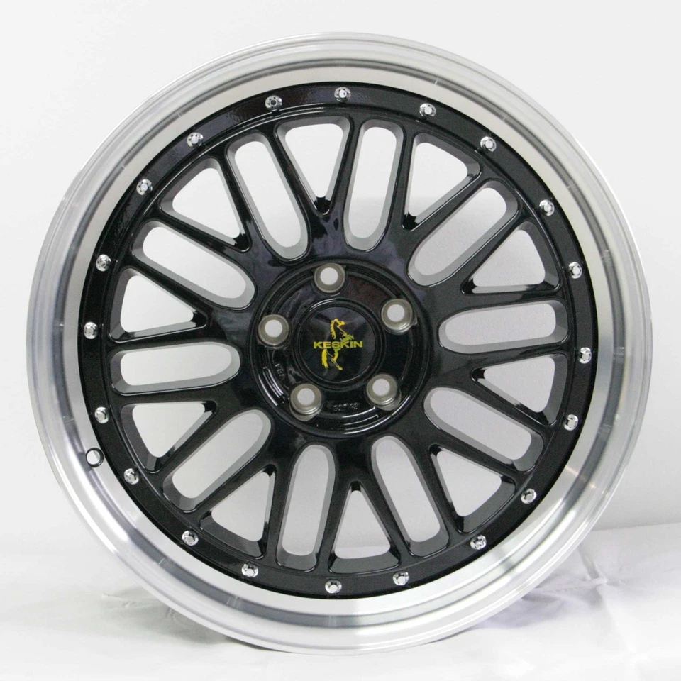 18 Zoll ABE Sommerräder Keskin KT22 BLP Tiefbettfelgen 225/40 R18 Hanook S1Evo3 - Bild 2 von 4