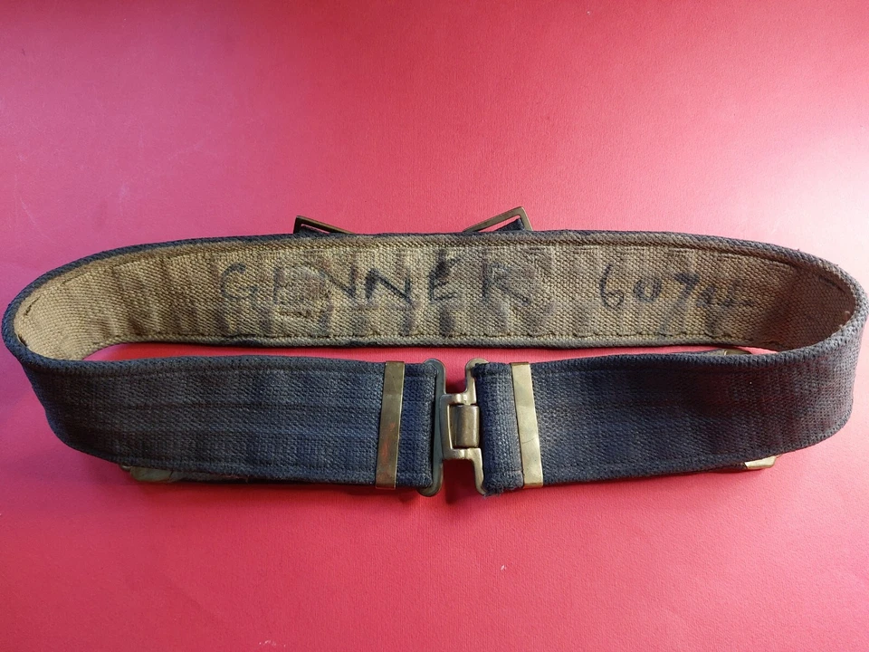 South Staffs Army Captain's Web Belt - Image 4 of 4