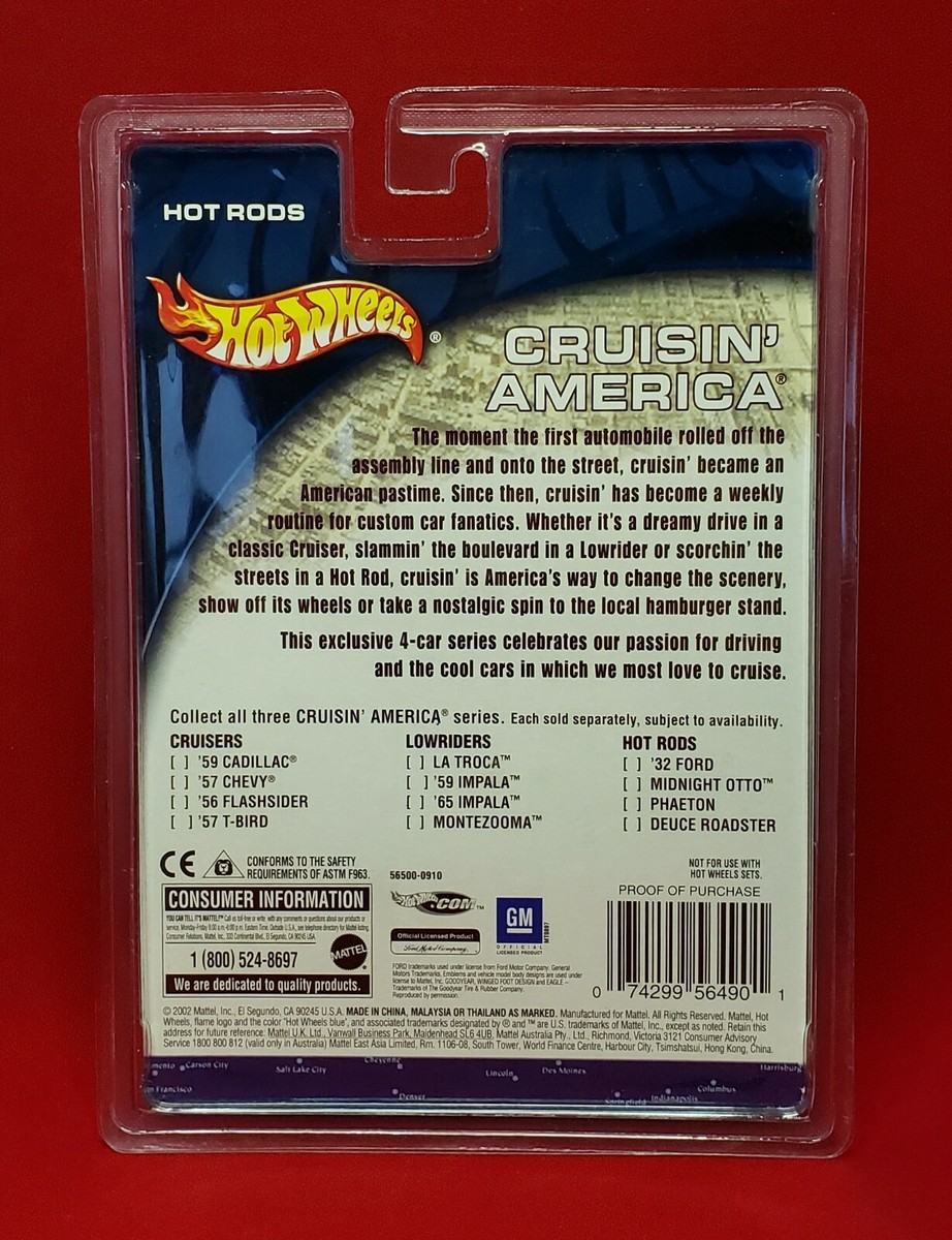 Hot Wheels Cruisin' America 2台　特別パッケージ Hot Wheels Cruisin' America Lot Of 2 '56 Flashsider
