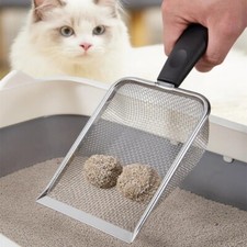 Cat Litter Scooper Metal Scoop Sifter Deep Shovel Cleaner Pet Toilet Scooper