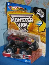 HOT WHEELS MONSTER JAM TRUCK RIVITED #50/80 TATTOO ADVANCE AUTO PARTS BRAND NEW