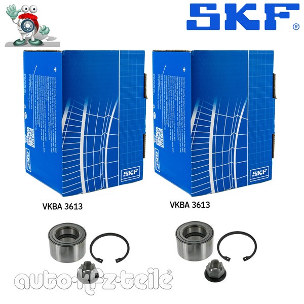 Skf 2X Radlagersatz Links/Rechts Vorderachse Nissan, Opel, Renault,-image