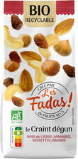 Les FADAS De Fruits Secs - Mix Le Craint Dégun Bio 145 G - Noix De Cajou, Amande