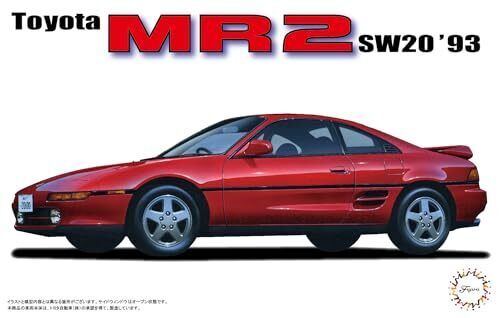Fujimi Inch Up Series No.40 Toyota SW20 MR2 1993 1/24 Plastic Model Kit ID-40