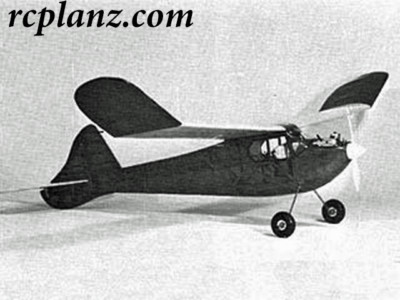 R/C AIRPLANE PLANS & PATTERNS: Vagabond Revisited 75'' Wingspan - RC Cabin Model