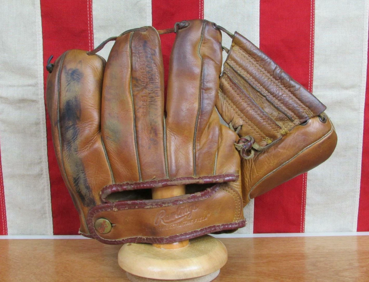 Vintage baseball hotsell gloves ebay
