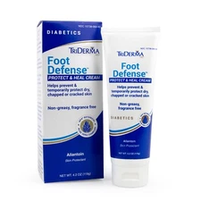 TriDerma Diabetics Foot Cream, Dry, Cracked Feet & Heels, BUY 1, GET 2 FREE SALE