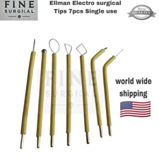 Ellman ELectrosurgical Electrodes Set 7pcs Dental Tips Handpiece Tips