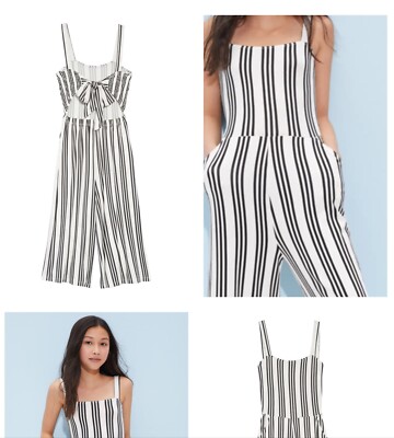 Tucker Tate Got Your Back Romper Jumpsuit Navy Blue White