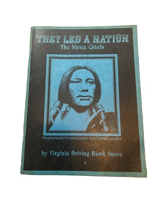 #ad They Lead a Nation The Sioux Chiefs Virginia Driving Hawk Sneve 1987 Book Indian $15.79