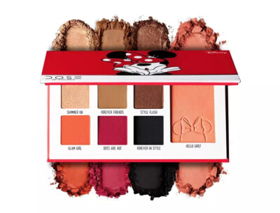 Disney Minnie Mouse Dose of Colors Eyeshadow & Blush Makeup  Disney dose of colors Minnie mouse eyeshadow palette new in box 6 shades & Blush main image 1