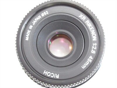 EXC+++++!!】Ricoh XR Rikenon 45mm f/2.8 Standard Lens from Japan