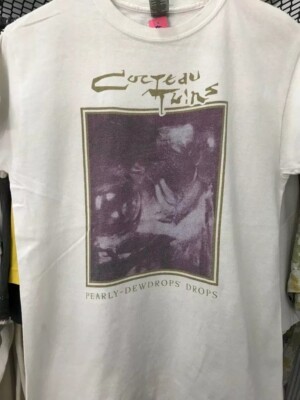 Cocteau Twins Band Pearly - Dewdrops Drops Basic Style White Unisex T shirt