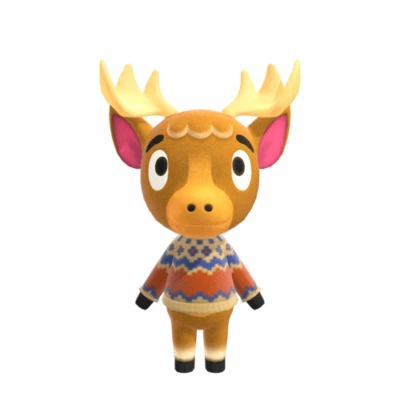 MARKENLOS #334 Mini Amiibo Karte für Animal Crossing Erik Nintendo Switch