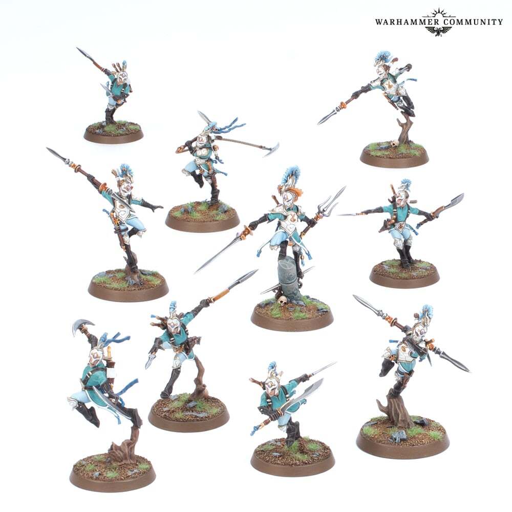 Ydrilan Riverblades Pyre and Flood Warcry Band - Warhammer