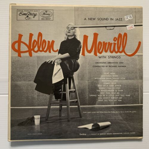 Helen Merrill With Strings EmArcy MG-36057 Mono 1955 Play Tested EX Cover VG+