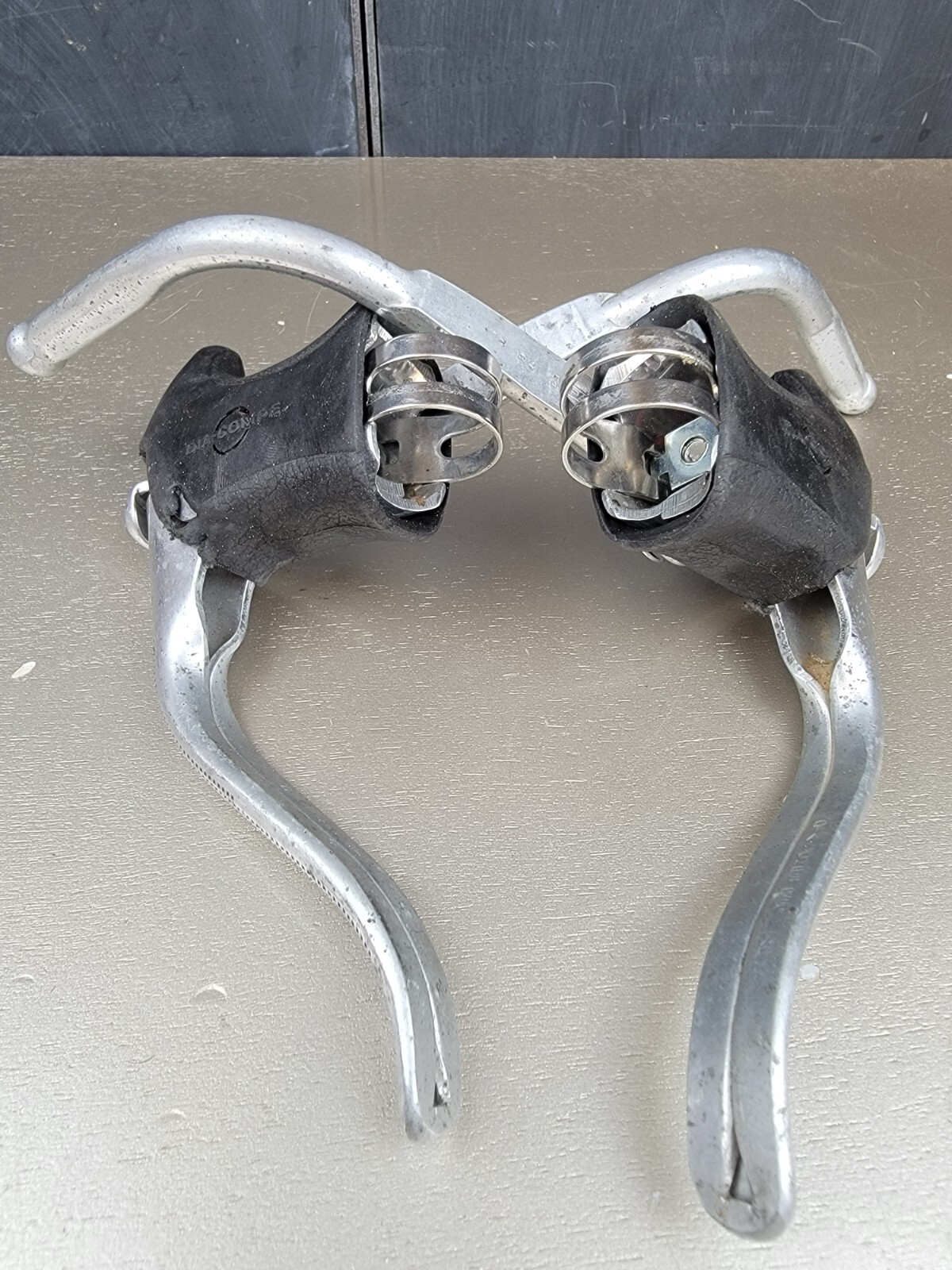 Road Bike Brake Levers w/ Safety Extensions Non Aero Nice